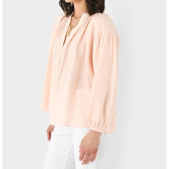 NEW VANESSABRUNO nipoa blouse in nude - Picture 2 of 3